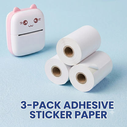 NEKOPrint™ Thermal Paper and Sticker Refills (Multi-Pack)